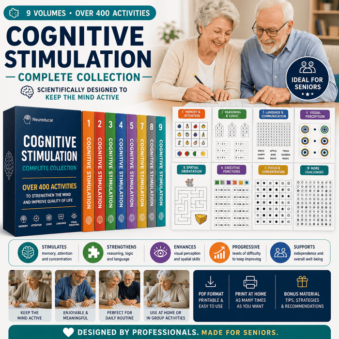 🧠 MindSharp Bundle — 9 Brain Volumes + 4 Free Bonuses to Keep Their Memory Sharp at Any Age